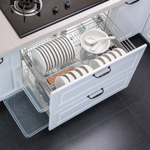 櫥柜兩層拉籃安裝有辦法，家居生活不發(fā)愁