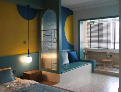 家具展設(shè)計;把家具固定在地上，全屋無縫對接