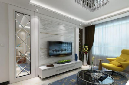 家居裝飾效果圖：藝術(shù)墻漆效果圖，打造不一樣的裝飾效果