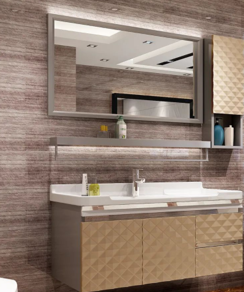 品衛(wèi)不銹鋼浴室柜，輕奢又實(shí)用不銹鋼浴室柜