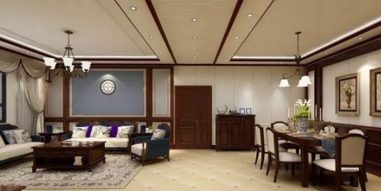 圓形容聲吊頂：竹木纖維板吊頂效果圖，竹木纖維板吊頂好嗎？