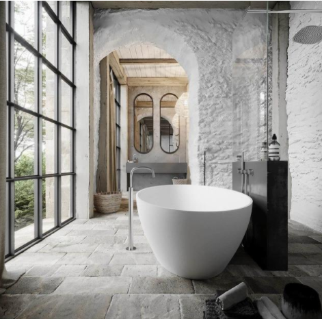 上海浴室裝修：精致的浴室便是如此，自然而不失典雅