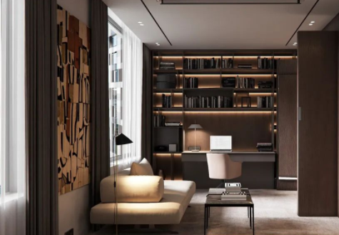 智能書柜定制：書柜新風(fēng)尚，演繹現(xiàn)代書房！