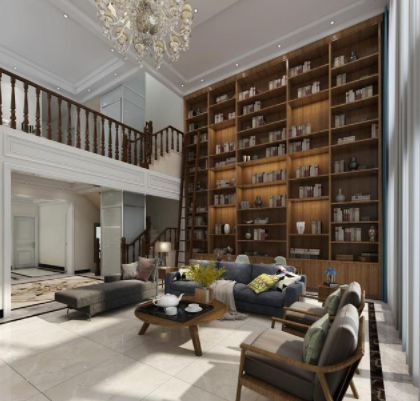 開放式書房家具：書房里的“核心”家具怎么裝？