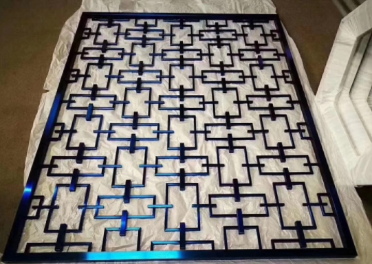 家具屏風設(shè)計：鋁雕刻屏風 家裝屏風類型