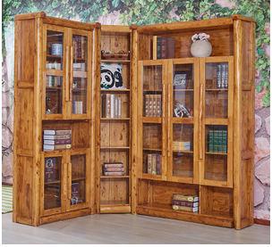 【轉(zhuǎn)角書柜書架】實木轉(zhuǎn)角書柜介紹,實木轉(zhuǎn)角書柜保養(yǎng)指南