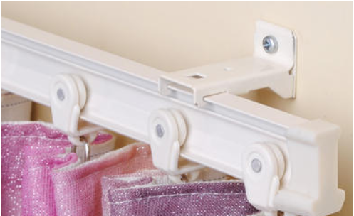 【窗簾軌道安裝價格】窗簾軌道怎么安裝，窗簾滑道安裝步驟