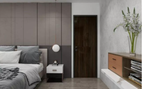 長沙小戶型家裝，木門家裝還能這么搭配？